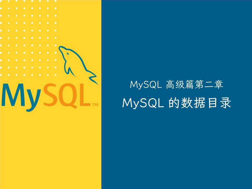 【MySQL 高级篇二】MySQL 的数据目录